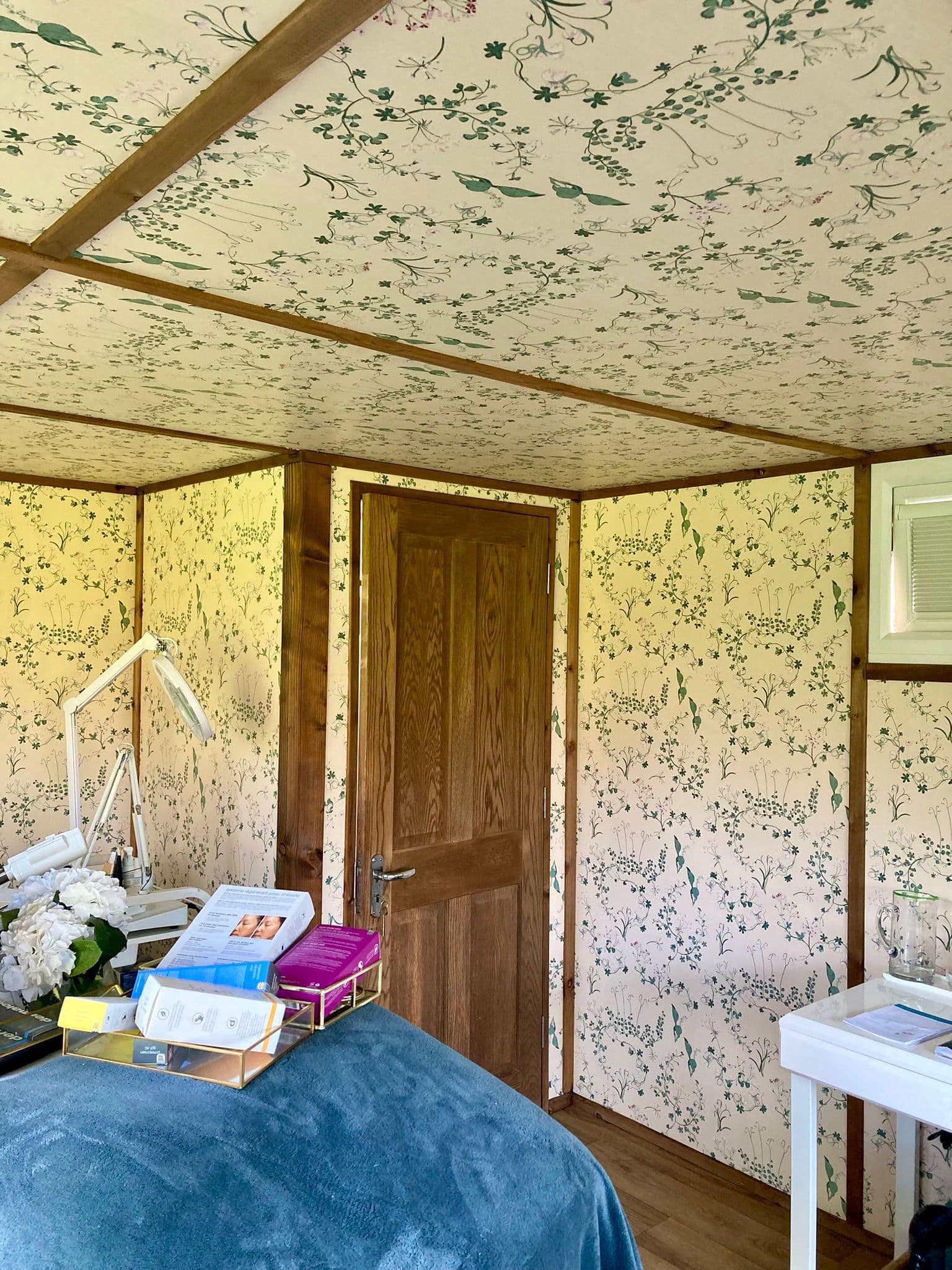 Bedroom walls & celeing